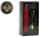 Siegelstempel-Set bestehend aus Petschaft und Wachsstift,schwarz/rot