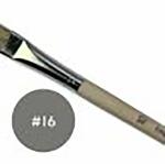 Rheita Borstenpinsel Gr.16,natur, flache Form aus...