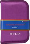 Rheita Schüleretui Premium, 60-teilig, farblich...