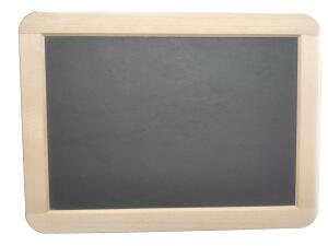Rheita Schiefertafel Premium mit Naturholzrahmen 4006335500044