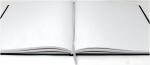 Gästebuch mit 128 Seiten buchgebunden mit Lesezeichen Silberprägung