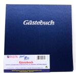 Rheita Gästebuch mit 128 Seiten buchgebunden mit...