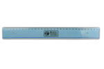 Rheita Flex-Lineal, blau transparent, 30 cm, flexibel,...