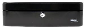 Geldkassette aus Metall mit Kunststoffeinsatz, schwarz 4006335075429