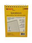 Rheita 2er Pack Doppel-Spiralblöcke A6 kariert, FSC...