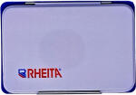 Rheita Stempelkissen metall, blau, Größe 2...