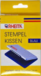 Rheita Stempelkissen metall, blau, Größe 2 (7x11cm)