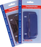 Rheita Taschenlocher besonders flache Form, zum Abheften...