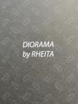 Rheita Kladde "DIORAMA" mit Noppenprägung, A4, liniert, 80 Blatt, 80g/m²