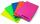 Rheita Kladde "Energy" mit umlaufenden Druckrand, A4, liniert, 96 Blatt, 70g/m², 5 Farben sortiert