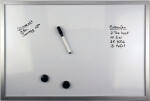 Rheita Whiteboard magnetisch mit Alurahmen 80 x 60 cm...