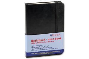 Notizbuch Leseband, Gummizugverschluss, A6, liniert, 96 Blatt, 80g/m²