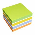 Rheita Haftnotizen-Würfel, Brillantmix, 75 x 75 mm,...