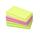 Haftnotizen 6er Pack, 3 verschiedene Farben, 125 x 75 mm, 80 Blatt
