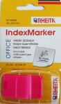 Rheita Indexe aus Folie im Spender,pink, 25 x 43 mm, 50...