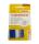 Rheita Indexe aus Folie im Spender, blau/transparent,  25 x 43 mm, 50 Blatt