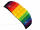 Elliot Drachen Spiderkites Amigo 1,75 175 x 61 rainbow rtf