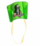 Elliot Drachen Pocket Kite Maulw. Tepp 76x50cm grün