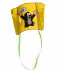 Elliot Drachen Pocket Kite Maulw. Schauf 76x50cm gelb