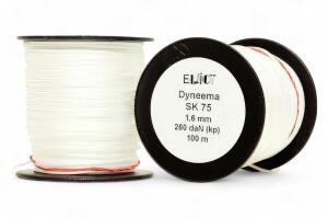 Elliot Dyneema, 260 daN 100 m 16-fach geflochten, 1,6 mm
