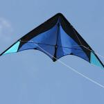 Elliot Drachen Delta Basic 117 x 59 cm blau/schwarz rtf