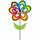 Elliot Windspiel Blume Fantasy 38 cm x 95 cm