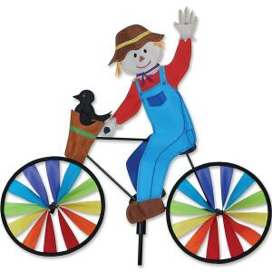 Elliot Windspiel Bike Vogelscheuche Ø 18cm, 50x48cm H 105cm