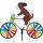 Elliot Windspiel Bike Welpe Ø 18cm, 50x48cm H 105cm