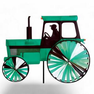 Elliot Windspiel Mod Tractor grün Ø 30cm, 20x59x35cm H 105cm