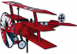 Elliot Windspiel Airplane Fokker Tri Plane Ø 30cm, 76x84cm