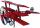 Elliot Windspiel Airplane Fokker Tri Plane Ø 30cm, 76x84cm