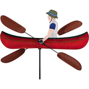 Elliot Windspiel Kanufahrer Ø 50 cm, 50 cm x 22 cm