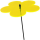 Elliot Lichtzauber Blume Magic 30 cm gelb