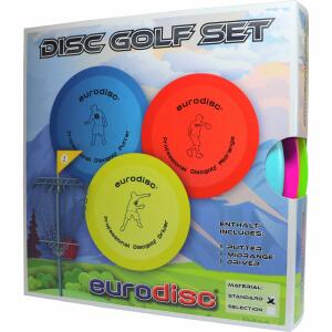 Elliot Eurodisc Discgolf Set SQU 478 g mint/pink/orange