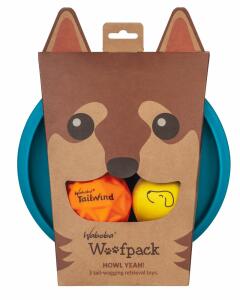 Waboba Dog Woofpack Spielzeug für Hunde 2er
