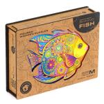 UNIDRAGON Shining Fish 40 x 31 cm 331 Teile Holz-Puzzle