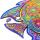 UNIDRAGON Shining Fish 40 x 31 cm 331 Teile Holz-Puzzle