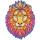 UNIDRAGON Mysterious Lion 31 x 40 cm 327 Teile Holz-Puzzle