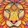 UNIDRAGON Mysterious Lion 31 x 40 cm 327 Teile Holz-Puzzle