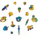 UNIDRAGON Guarding Dragon 21 x 33 cm 183 Teile Holz-Puzzle
