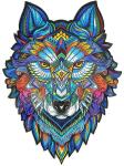 UNIDRAGON Majestic Wolf 17 x 24 cm 99 Teile Holz-Puzzle