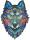 UNIDRAGON Majestic Wolf 17 x 24 cm 99 Teile Holz-Puzzle