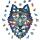 UNIDRAGON Majestic Wolf 17 x 24 cm 99 Teile Holz-Puzzle