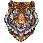 UNIDRAGON Lovely Tiger 19 x 24 cm 104 Teile Holz-Puzzle