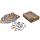 UNIDRAGON Lovely Tiger 19 x 24 cm 104 Teile Holz-Puzzle