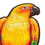 UNIDRAGON Playful Parrots 44 x 25 cm 193 Teile Holz-Puzzle
