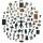 UNIDRAGON Mona Lisa 39 x 59 cm 1000 Teile Holz-Puzzle