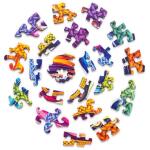 UNIDRAGON Mandala Galaxien 25 x 25 cm 200 Teile Holz-Puzzle