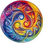 UNIDRAGON Mandala Galaxien 33 x 33 cm 350 Teile Holz-Puzzle
