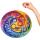 UNIDRAGON Mandala Galaxien 33 x 33 cm 350 Teile Holz-Puzzle